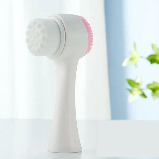 Silicone Facial Cleanser Brush Dual Sided 3d Massage