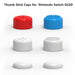 Silicone Handle Button Cap For Nintendo Switch Oled