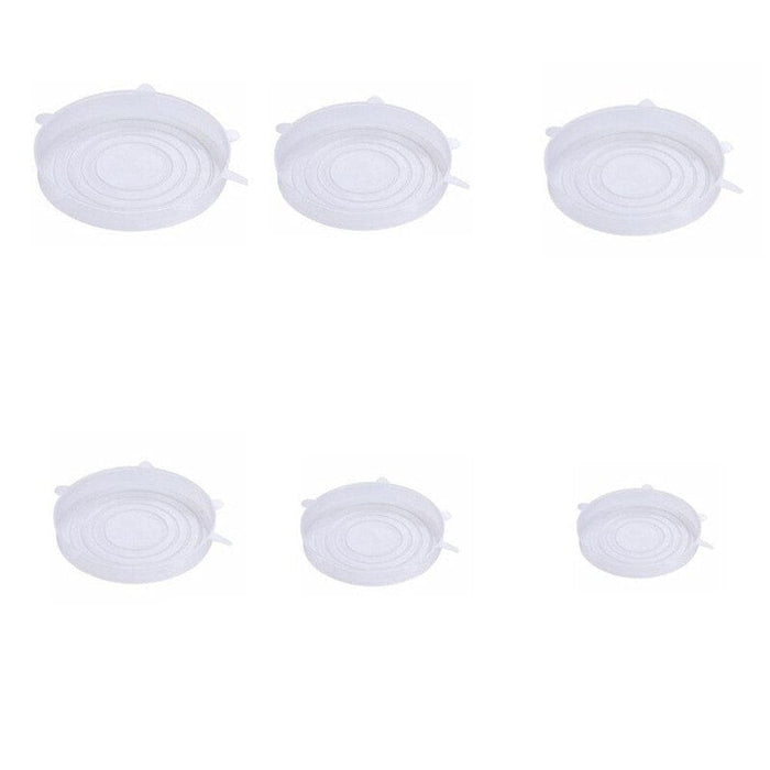 Silicone Kitchen Utensils Fresh - keeping Cover 6 - piece