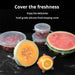 Silicone Kitchen Utensils Fresh-keeping Cover 6-piece Set