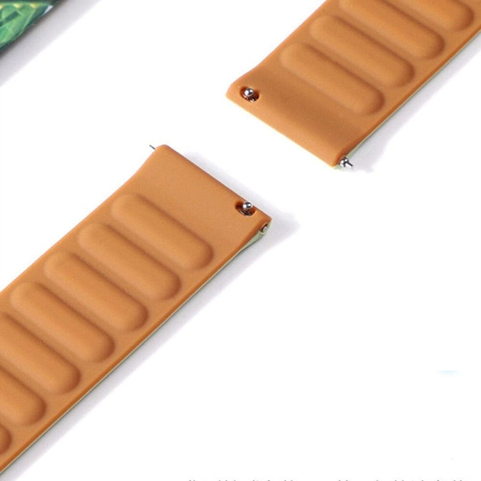 Silicone Magnetic Loop Watchband Strap for Huaweim Samsung