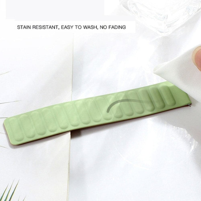 Silicone Magnetic Loop Watchband Strap for Huaweim Samsung