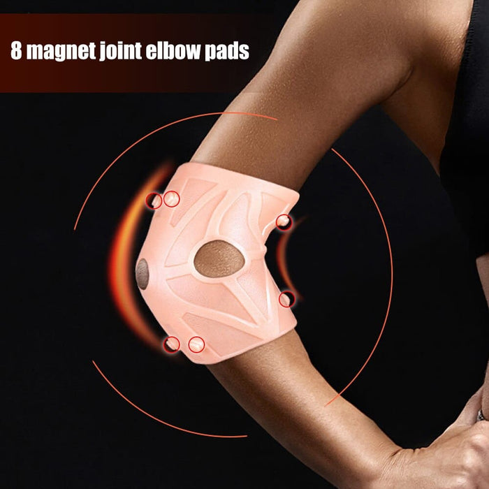 Silicone Gel Magnetotherapy Elbow Compression Brace