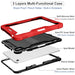 Silicone And Pc Shockproof Tablet Case + For Ipad 10th Gen