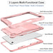 Silicone And Pc Shockproof Tablet Case + For Ipad 10th Gen