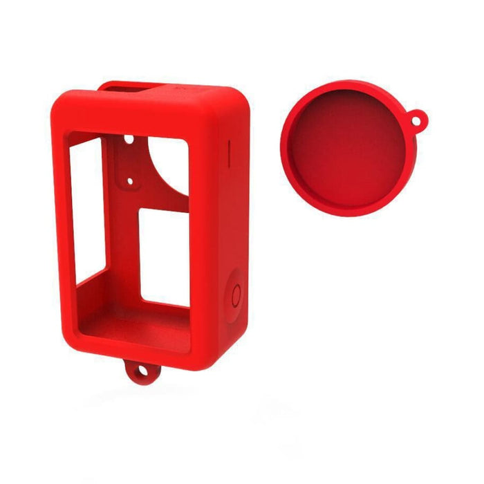 Silicone Protective Case with Lens Cap for Dji Action 3