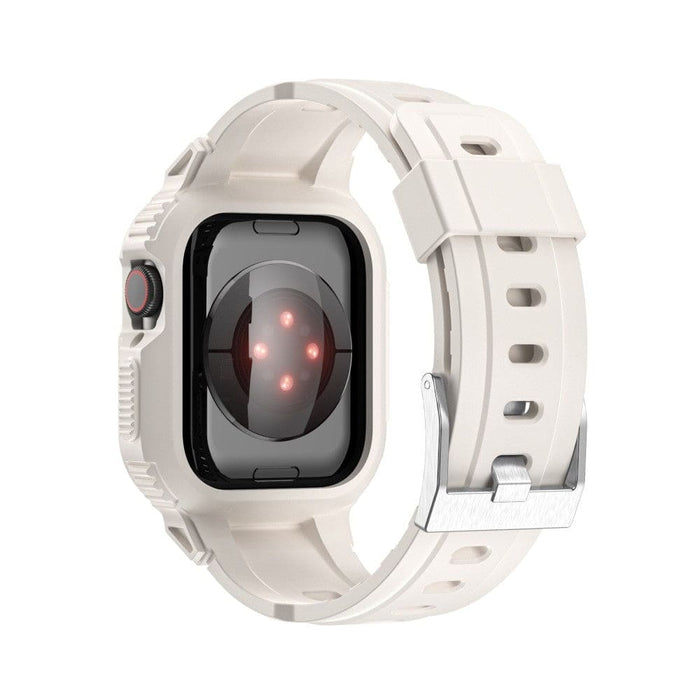 Silicone Rubber Band Case for Apple Watch