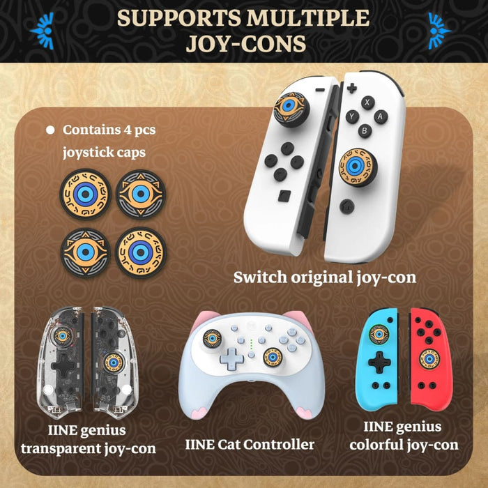 Silicone Non-slip Cap Case Thumb Grips Cover Analog Stick