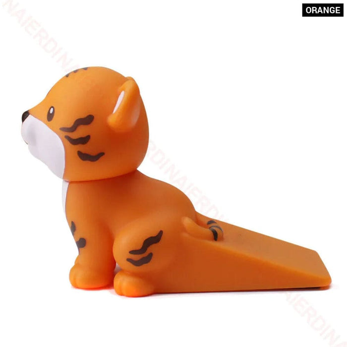 Silicone Tiger Door Stopper For Child Safety