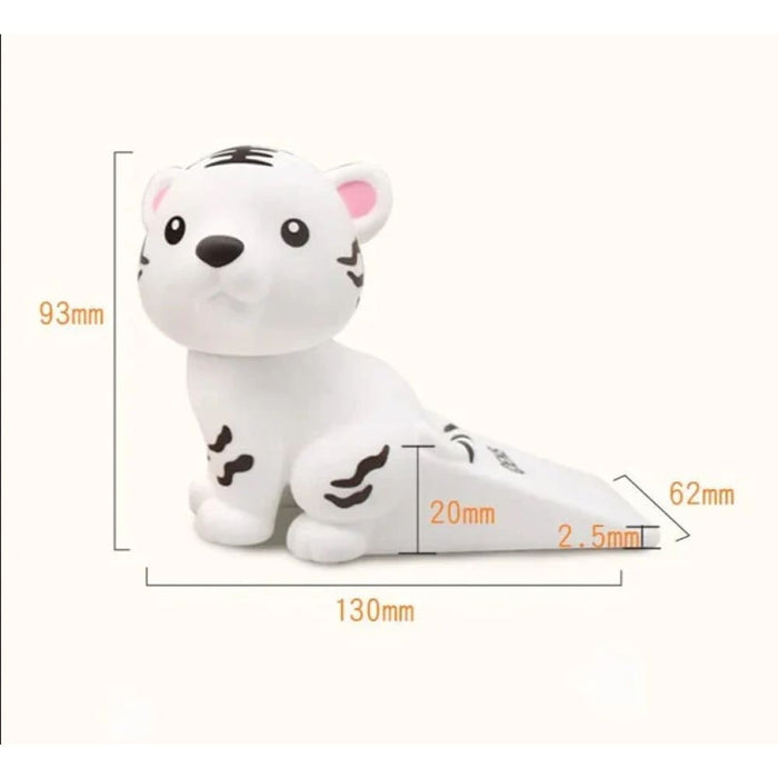 Silicone Tiger Door Stopper For Child Safety
