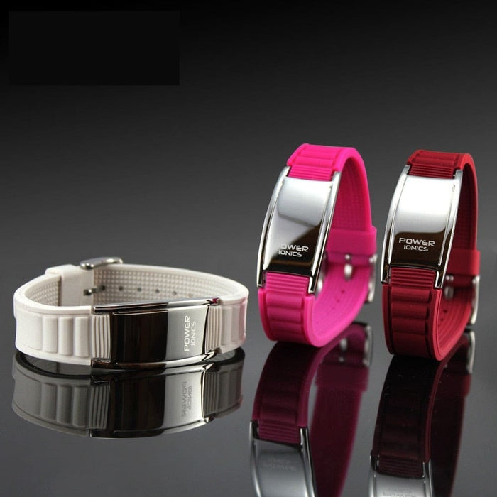 Silicone Titanium Ions Balance Tourmaline Germanium Charms