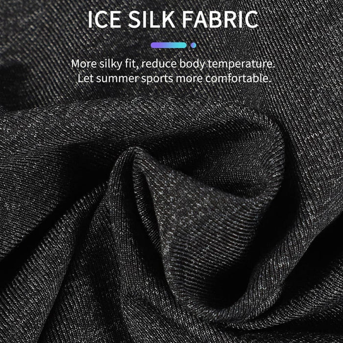 Ice Silk Fabric Uv Protection Arm Sleeves With Breathable