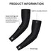 Ice Silk Fabric Uv Protection Arm Sleeves with Breathable