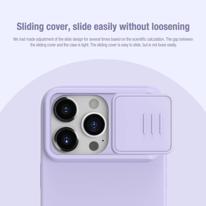 Silky Liquid Silicone Slide Camera Protection Cover