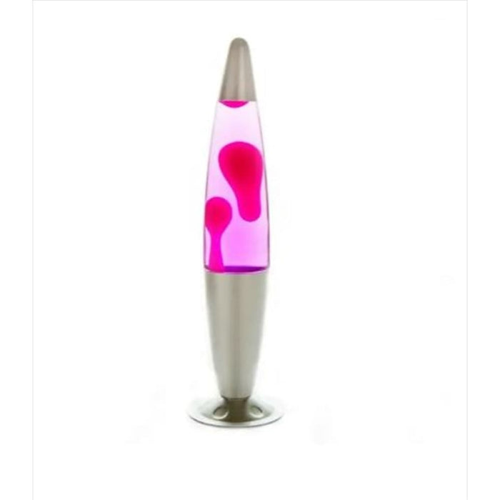 Silver Pink Peace Motion Lamp