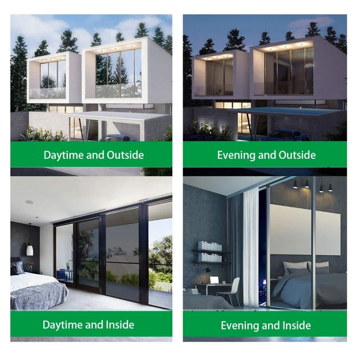 Silver one Way Mirrored Self Adhesive Window Film