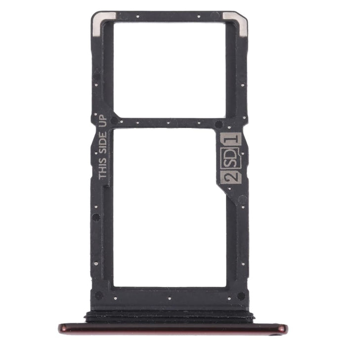 Sim Card Tray / Micro Sd For Motorola One Hyper Xt2027