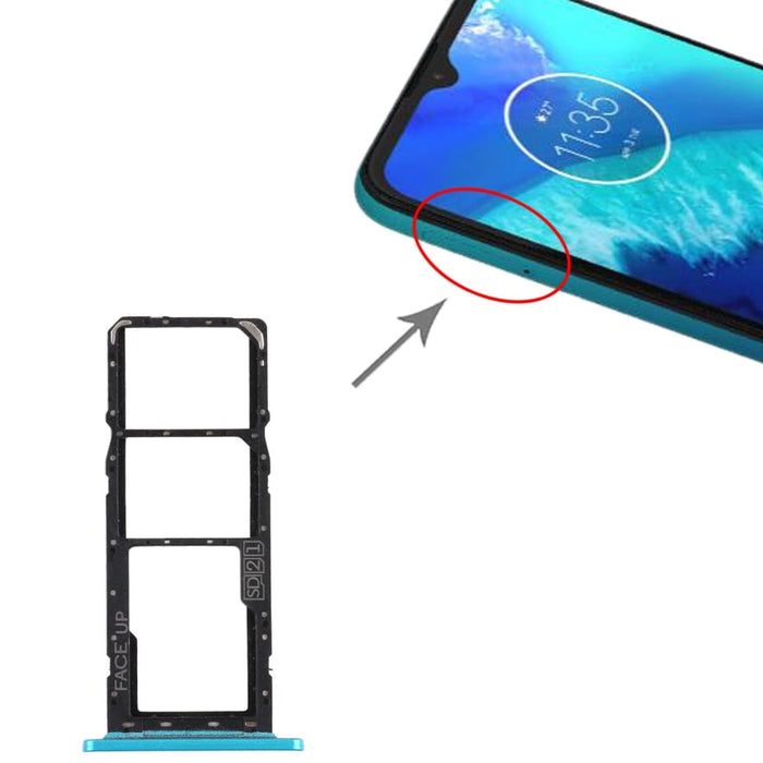 Sim Card Tray Micro Sd For Motorola Moto G8 Power Lite