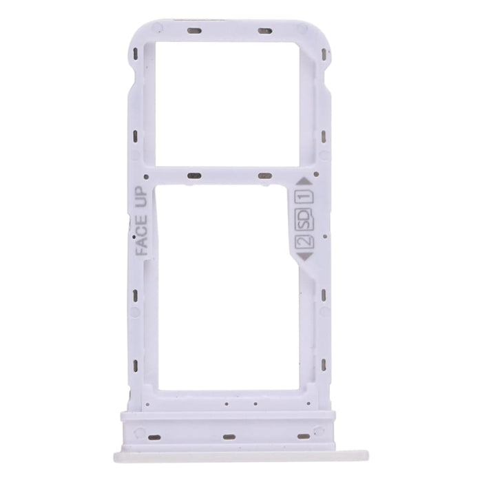 Sim Card Tray Micro Sd For Motorola Moto G8 White