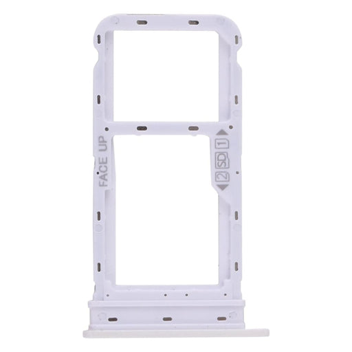 Sim Card Tray Micro Sd For Motorola Moto G8 White