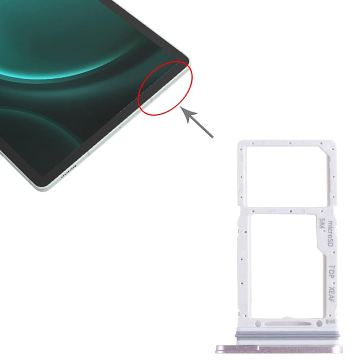 Sim And Micro Sd Card Tray For Samsung Galaxy Tab S9 Fe Sm