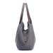 Simple Wild Lady Retro Art Casual Single Shoulder Bag Beige