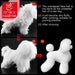 Pet Simulation Hair Grooming Fake Dog Model Practice