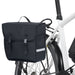Single Bicycle Bag for Pannier Rack Waterproof 21 l Black