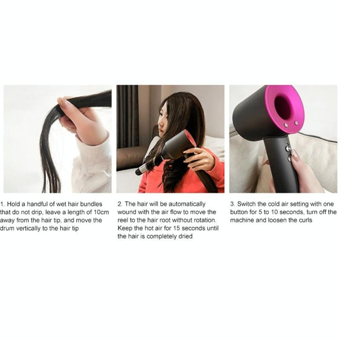 Single Counterclockwise Hair Curling Roller For Dyson Dryer