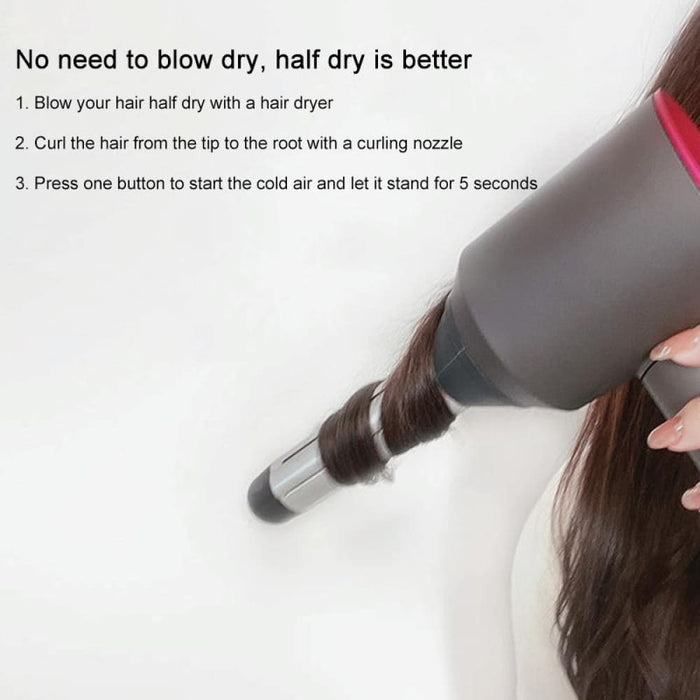 Single Counterclockwise Hair Curling Roller For Dyson Dryer