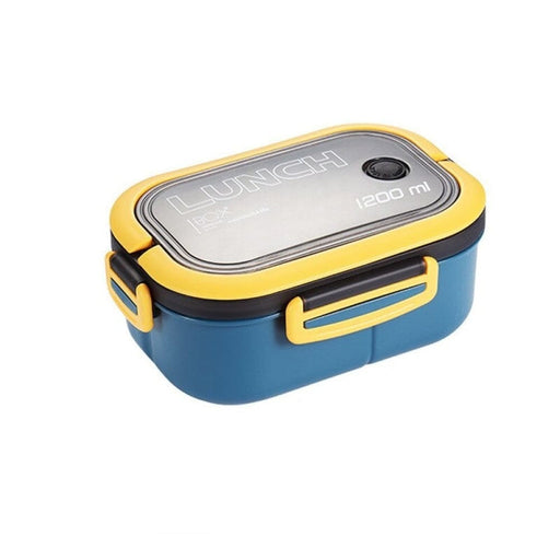 Single Double - layer Lunch Box Portable Compartment Fruit