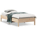 Single Size Bed Frame 90x190 Cm Solid Wood Pine Naxixl