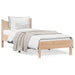Single Size Bed Frame 92x187 Cm Solid Wood Pine Naaiti