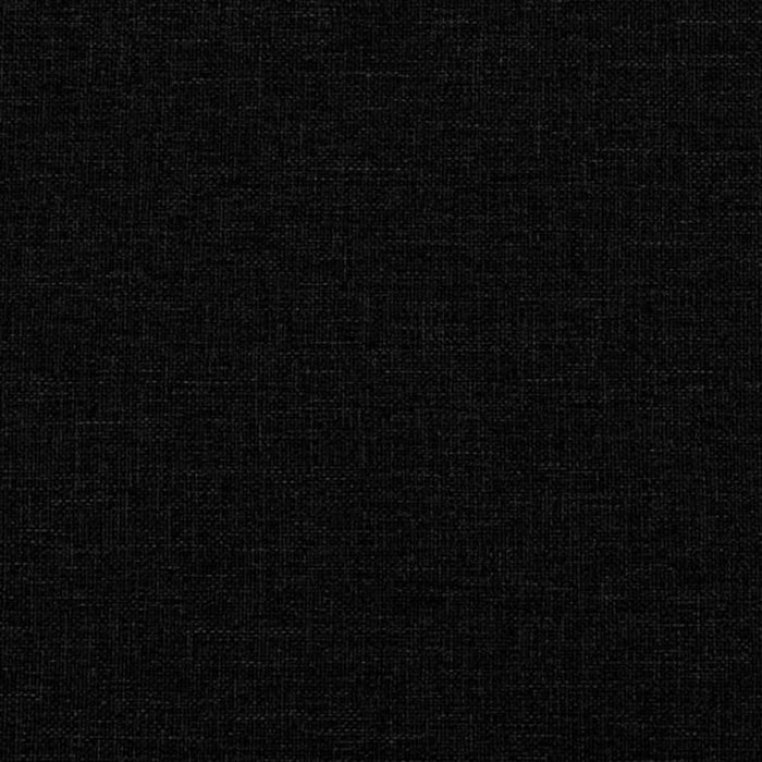 Single Size Bed Frame with Headboard Black 90x190 Cm Fabric