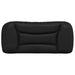 Single Size Headboard Cushion Black 90 Cm Faux Leather