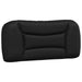 Single Size Headboard Cushion Black 90 Cm Faux Leather