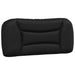 Single Size Headboard Cushion Black 90 Cm Faux Leather