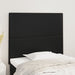 Single Size Headboards 2 Pcs Black 100x5x78/88 Cm Faux