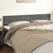 Single Size Headboards 2 Pcs Dark Grey 100x5x78/88 Cm