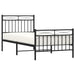 Single Size Metal Bed Frame with Headboard