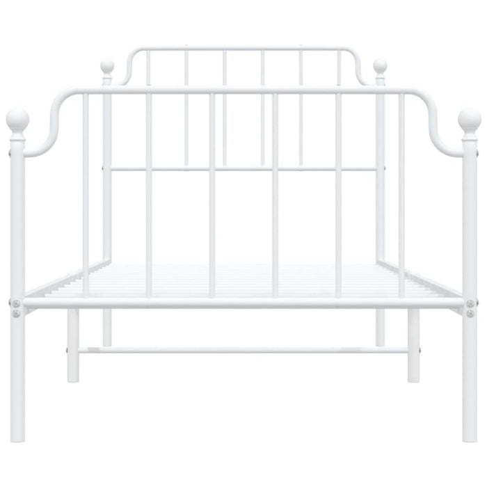 Single Size Metal Bed Frame with Headboard