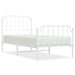 Single Size Metal Bed Frame with Headboard