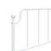 Single Size Metal Bed Frame with Headboard