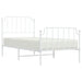 Single Size Metal Bed Frame with Headboard