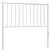 Single Size Metal Headboard White 90 Cm Tpbkpk