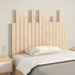 Single Size Wall Headboard 95.5x3x80 Cm Solid Wood Pine