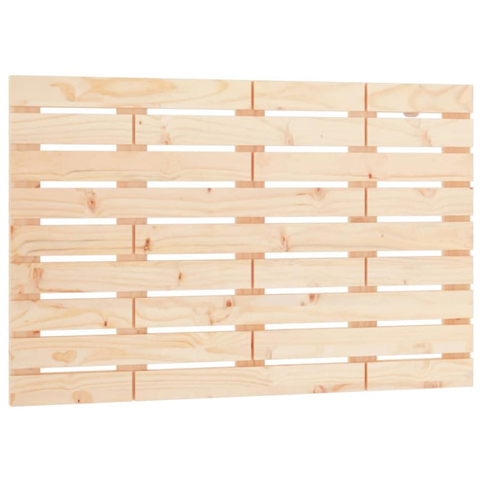 Single Size Wall Headboard 96x3x63 Cm Solid Wood Pine Nxaixt