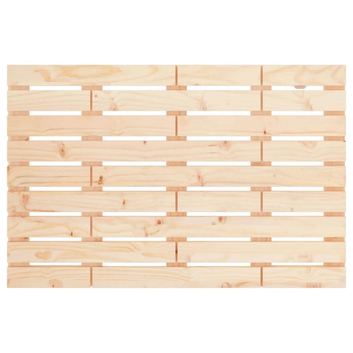Single Size Wall Headboard 96x3x63 Cm Solid Wood Pine Nxaixt