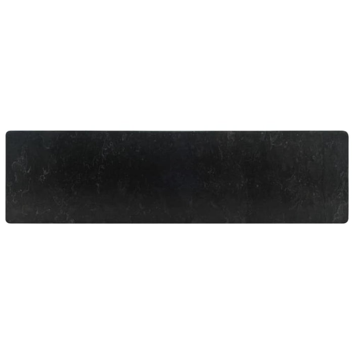 Sink 45x30x12 Cm Marble Black Oaxiix