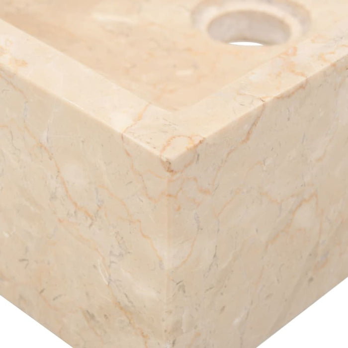 Sink 45x30x12 Cm Marble Cream Oaxiit